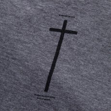 画像3: RATS  CROSS TEE (CHARCOAL x BLACK) (3)