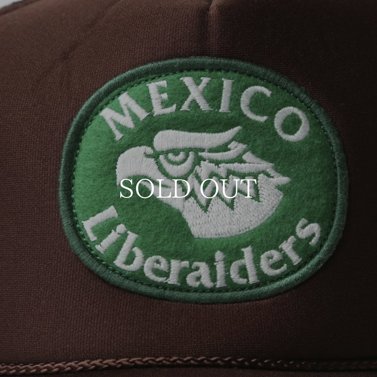 画像3: Liberaiders  EAGLE LOGO TRUCKER CAP (BROWN) (3)