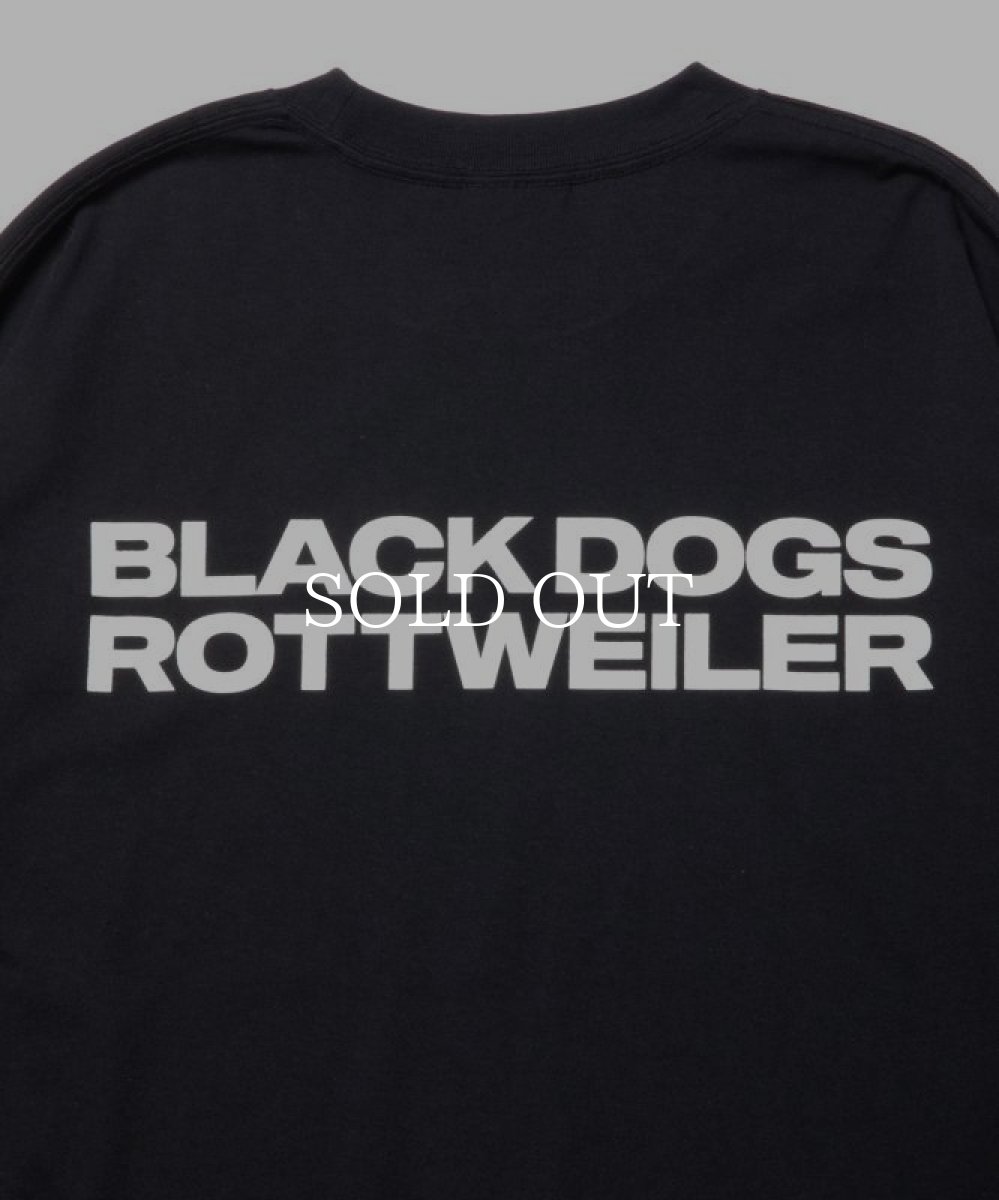 画像5: ROTTWEILER  2 LINE L/S TEE (BLACK) (5)