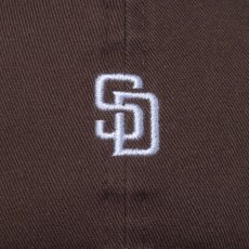 画像6: NEW ERA  9TWENTY MLB Mini Logo サンディエゴ・パドレス ウォルナット (ウォルナット) (6)
