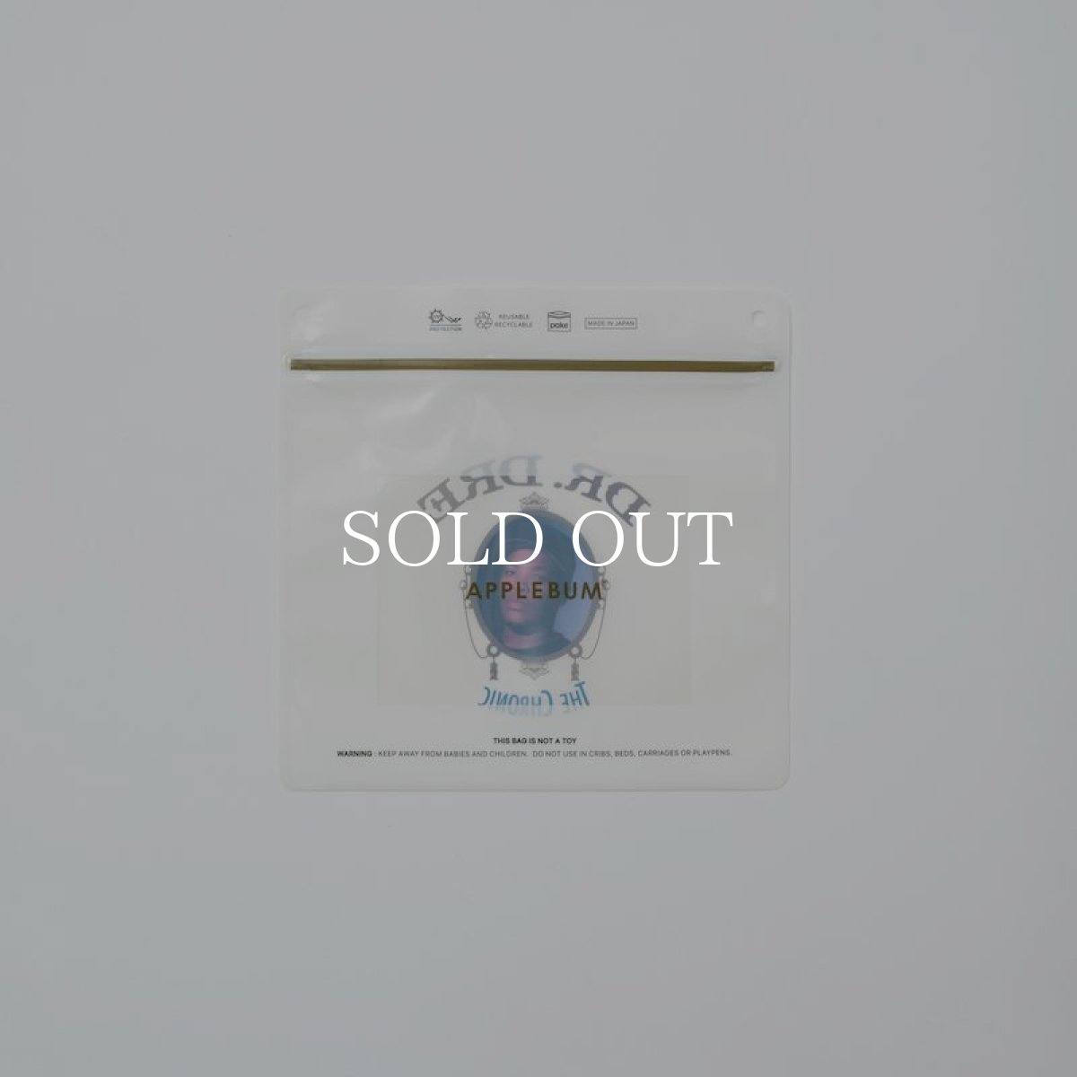 画像2: APPLEBUM  "The Chronic" Zip Bag (Pake) (The Chronic) (2)