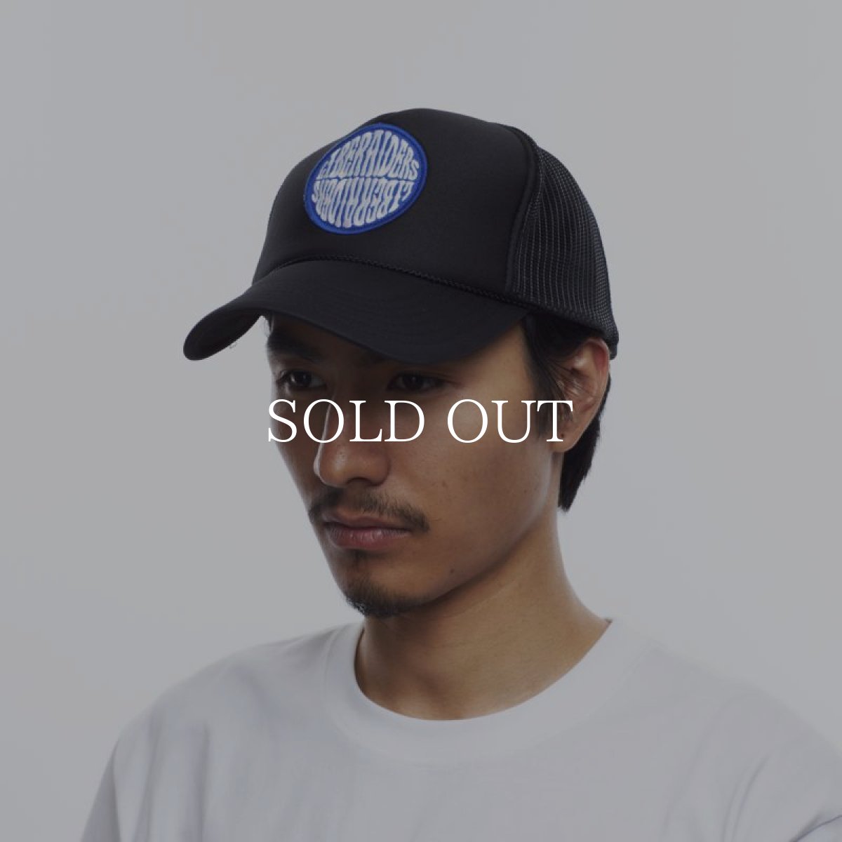 画像4: Liberaiders  CIRCLE LOGO TRUCKER CAP (BLACK) (4)