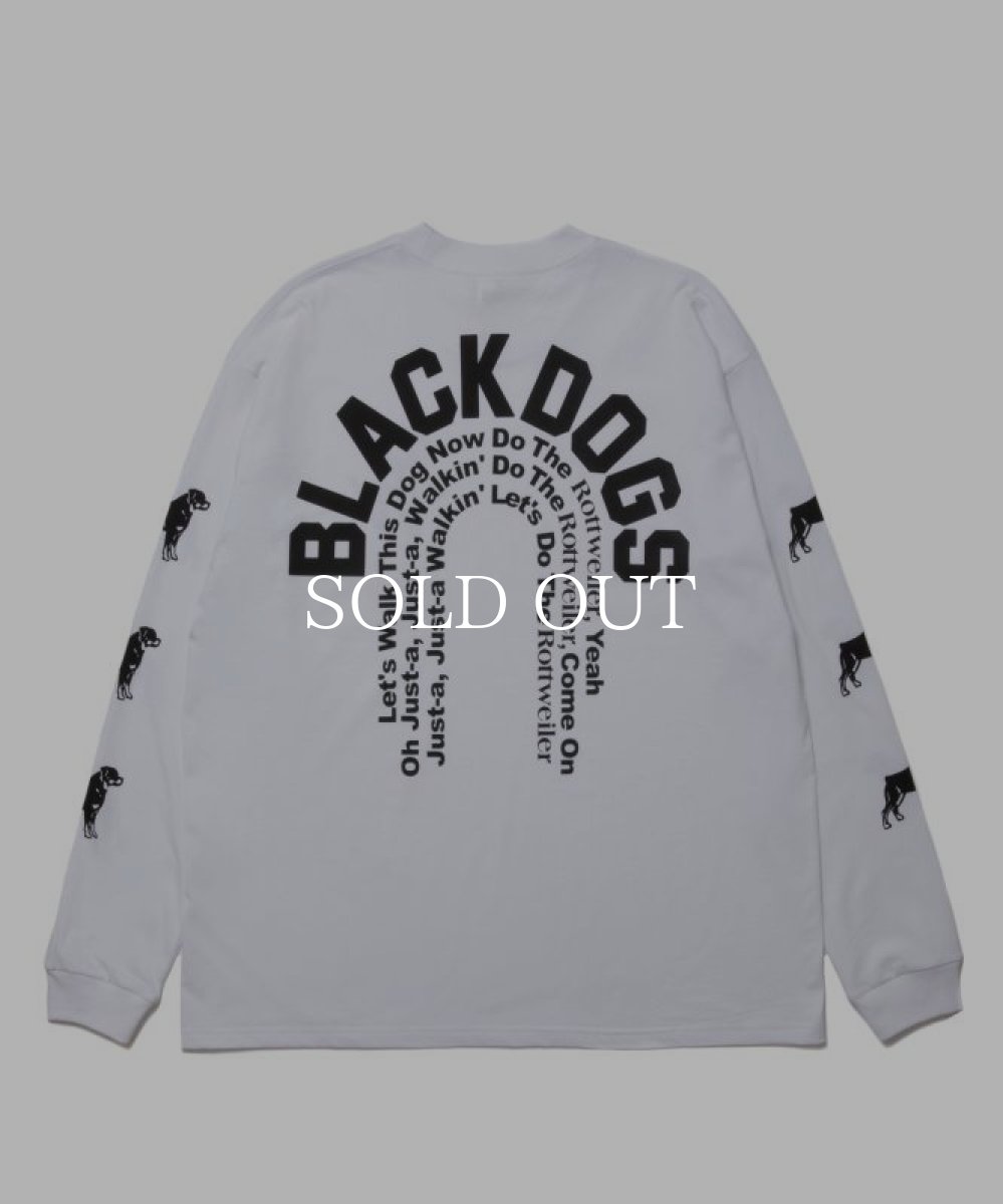 画像2: ROTTWEILER  R DOG L/S TEE (WHITE) (2)