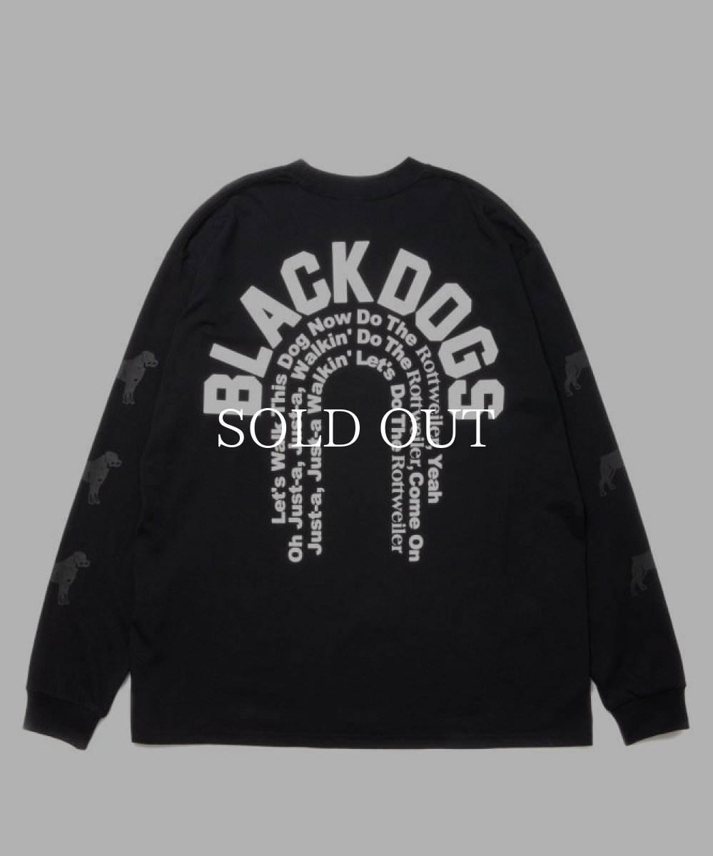 画像2: ROTTWEILER  R DOG L/S TEE (BLACK) (2)