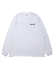 画像1: ROTTWEILER  2 LINE L/S TEE (WHITE) (1)