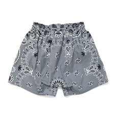 画像2: CHALLENGER  BANDANA BOXER PANTS (GRAY) (2)