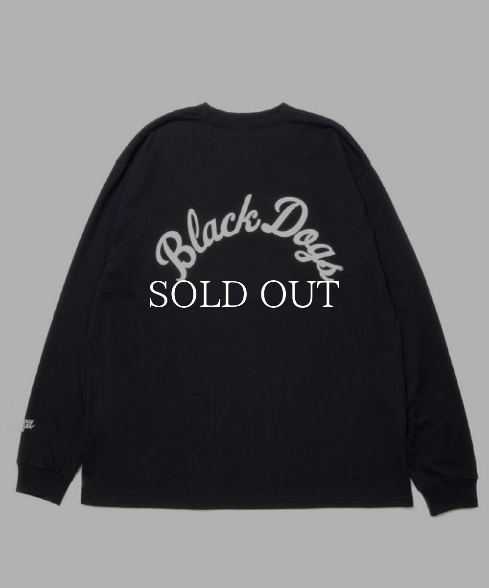 画像2: ROTTWEILER  CURSIVE L/S TEE (BLACK) (2)