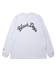 画像2: ROTTWEILER  CURSIVE L/S TEE (WHITE) (2)