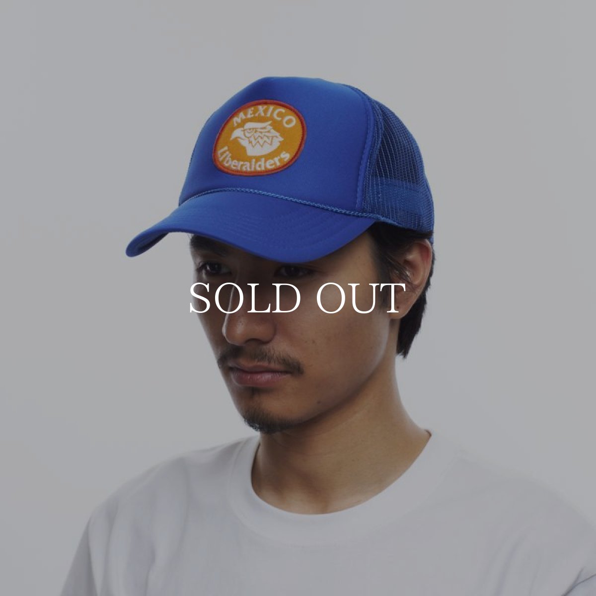 画像4: Liberaiders  EAGLE LOGO TRUCKER CAP (BLUE) (4)