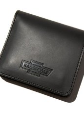 画像3: RADIALL  TRUE DEAL - FOLDED TRUCKER WALLET (Black) (3)