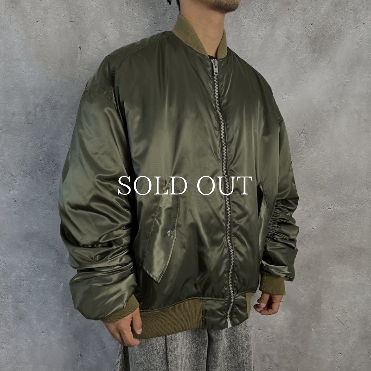 画像3: KIDILL  MA-1 JACKET (BLACK) (3)