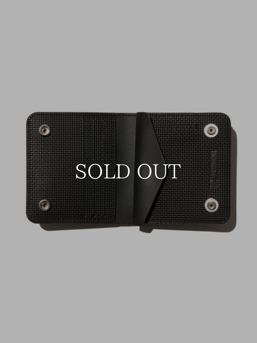 画像4: RADIALL  TRUE DEAL - FOLDED TRUCKER WALLET (Black) (4)