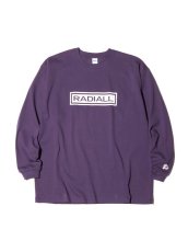 画像1: RADIALL  WHEELS - CREW NECK T-SHIRT L/S (Purple) (1)