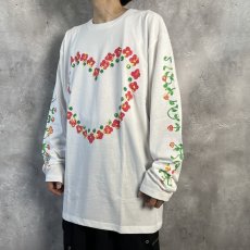 画像3: KIDILL  ROSE LONG SLEEVE T-SHIRT (BLACK) (3)