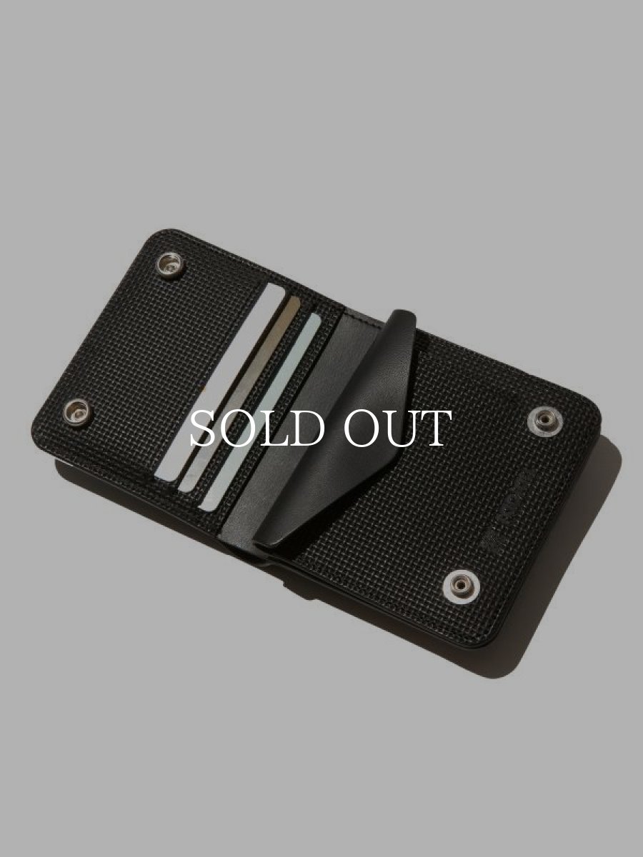 画像8: RADIALL  TRUE DEAL - FOLDED TRUCKER WALLET (Black) (8)
