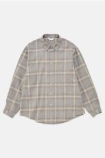 画像1: DIGAWEL  Shirt(generic)(1)Check (Gray) (1)