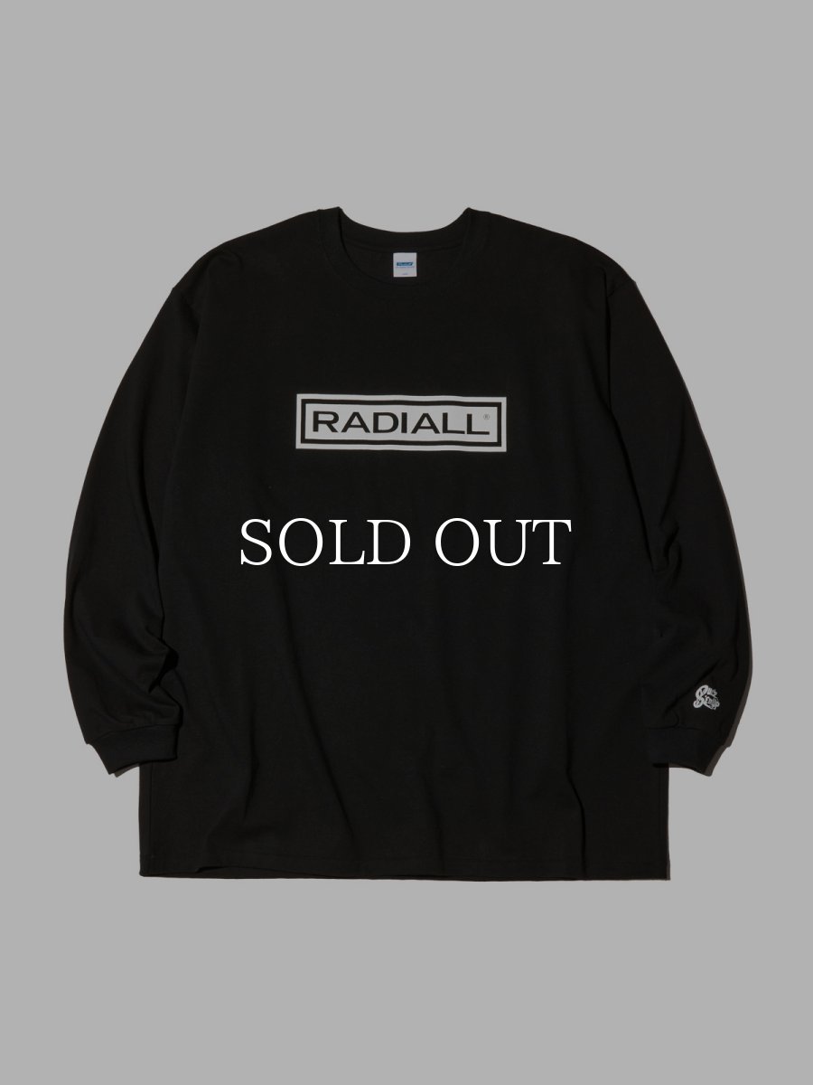 画像1: RADIALL  WHEELS - CREW NECK T-SHIRT L/S (Black) (1)