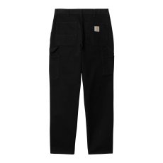 画像6: CARHARTT WIP  SINGLE KNEE PANT (Black rinced) (6)