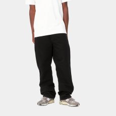 画像2: CARHARTT WIP  SINGLE KNEE PANT (Black rinced) (2)