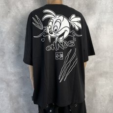 画像8: KIDILL  SHORT SLEEVE WIDE TEE COLLAB WITH DC SHOES CHAOS (WHITE) (8)