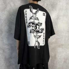 画像4: KIDILL  SHORT SLEEVE WIDE TEE COLLAB WITH DC SHOES JOKER (BLACK) (4)