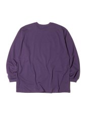 画像2: RADIALL  WHEELS - CREW NECK T-SHIRT L/S (Purple) (2)