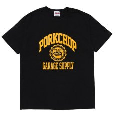 画像1: PORKCHOP GARAGE SUPPLY  2nd COLLEGE TEE (BLACK) (1)