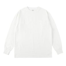 画像1: STANDARD CALIFORNIA  SD Heavyweight Pocket Long Sleeve T Vintage Wash (White) (1)