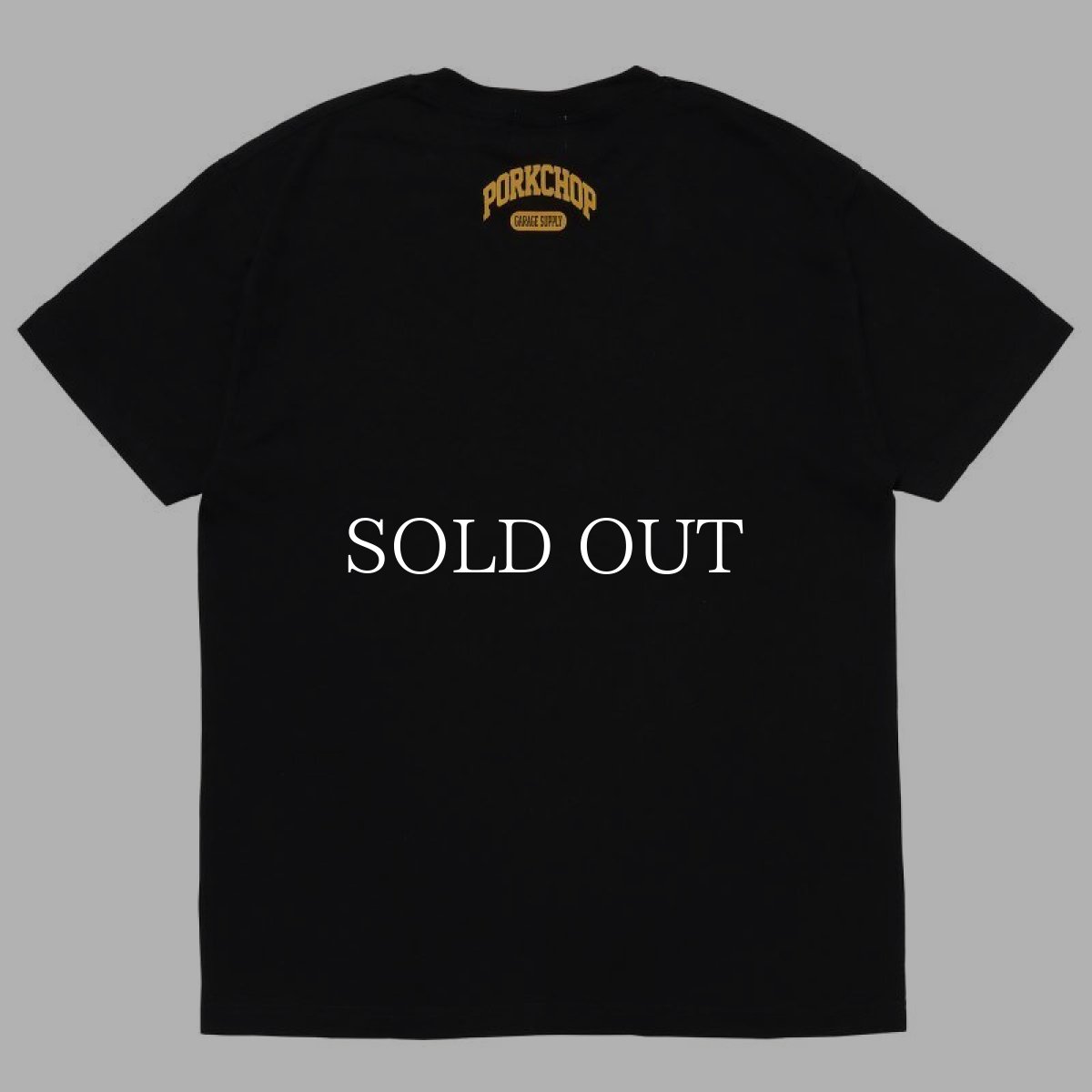 画像2: PORKCHOP GARAGE SUPPLY  2nd COLLEGE TEE (BLACK) (2)