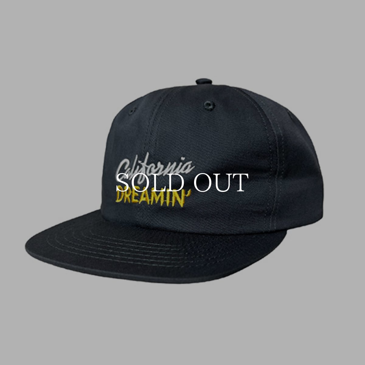 画像1: STANDARD CALIFORNIA  SD California Dreamin’ Twill Cap (Black) (1)