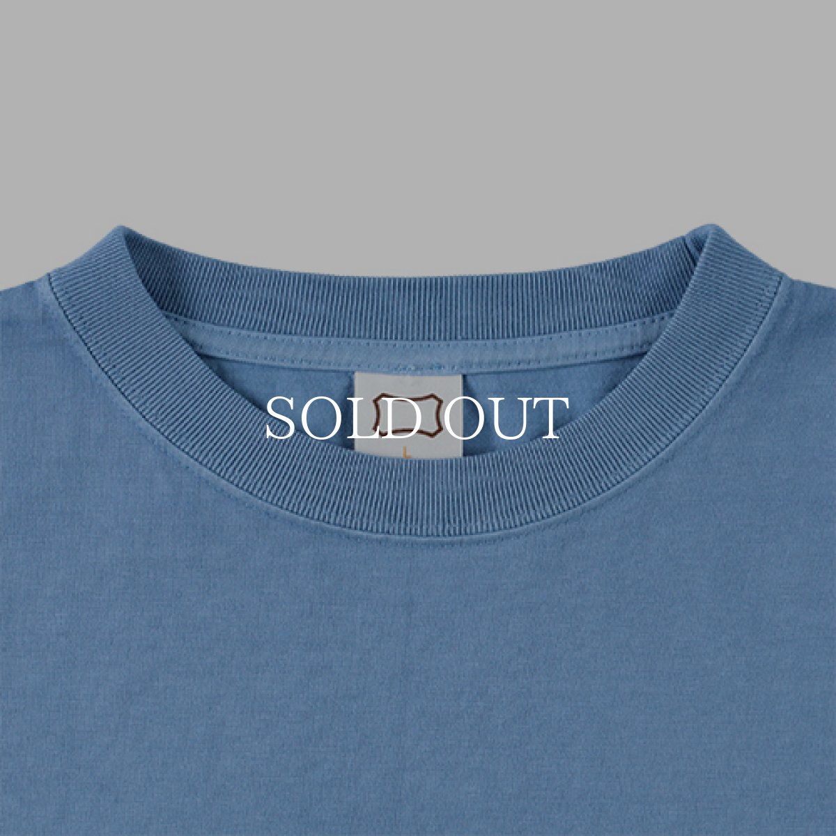 画像4: STANDARD CALIFORNIA  SD Heavyweight Pocket Long Sleeve T Vintage Wash (Blue) (4)