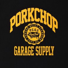 画像3: PORKCHOP GARAGE SUPPLY  2nd COLLEGE TEE (BLACK) (3)