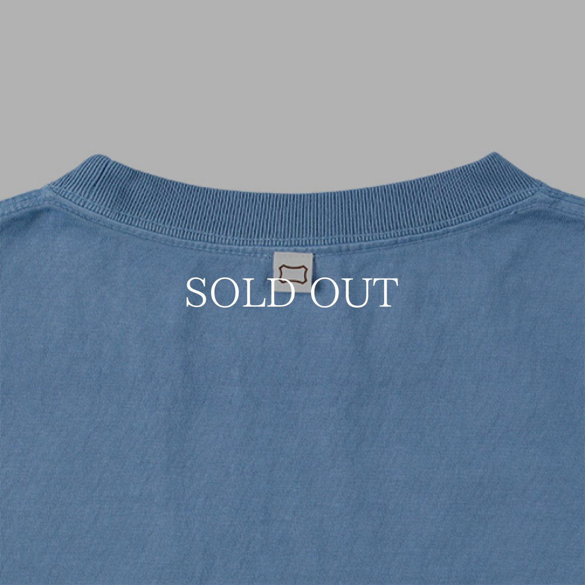 画像5: STANDARD CALIFORNIA  SD Heavyweight Pocket Long Sleeve T Vintage Wash (Blue) (5)