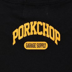 画像4: PORKCHOP GARAGE SUPPLY  2nd COLLEGE TEE (BLACK) (4)