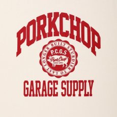 画像3: PORKCHOP GARAGE SUPPLY  2nd COLLEGE TEE (CREAM) (3)