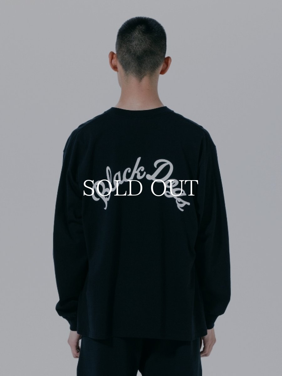 画像8: ROTTWEILER  CURSIVE L/S TEE (BLACK) (8)