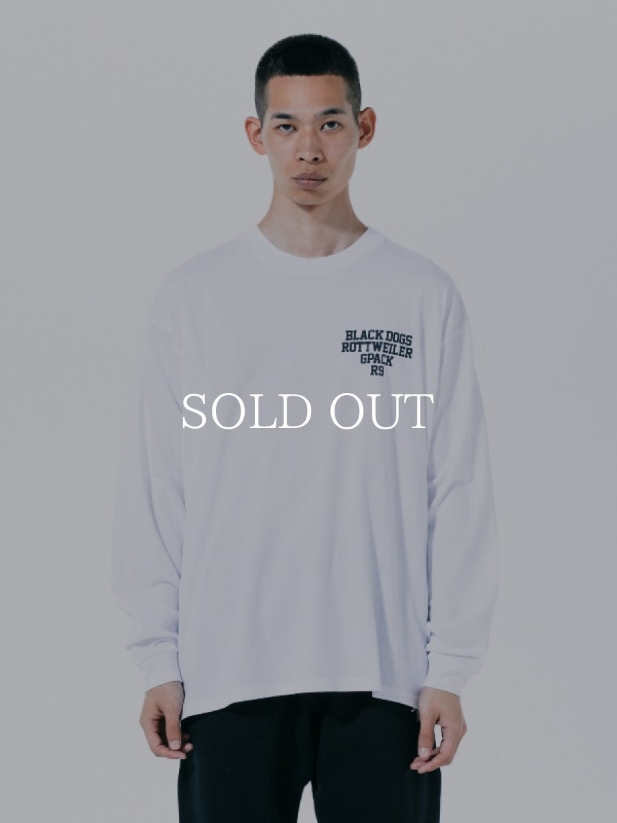 画像6: ROTTWEILER  COLLEGE RW L/S TEE (WHITE) (6)