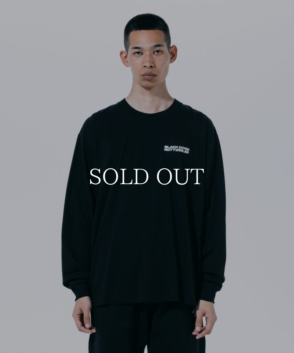 画像6: ROTTWEILER  2 LINE L/S TEE (BLACK) (6)