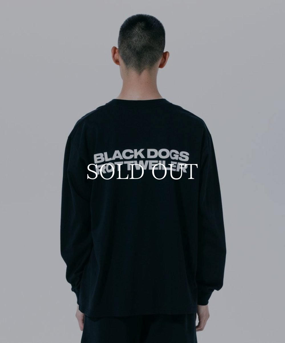 画像7: ROTTWEILER  2 LINE L/S TEE (BLACK) (7)