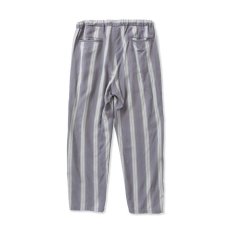 画像2: CALEE  VINTAGE TYPE OMBRE STRIPE EASY TROUSERS (Black) (2)