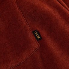 画像4: CALEE  VELOUR DROP SHOULDER L/S CS (Vermilion) (4)