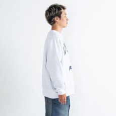 画像3: APPLEBUM  College Logo Big Crew Sweat (Ash) (3)