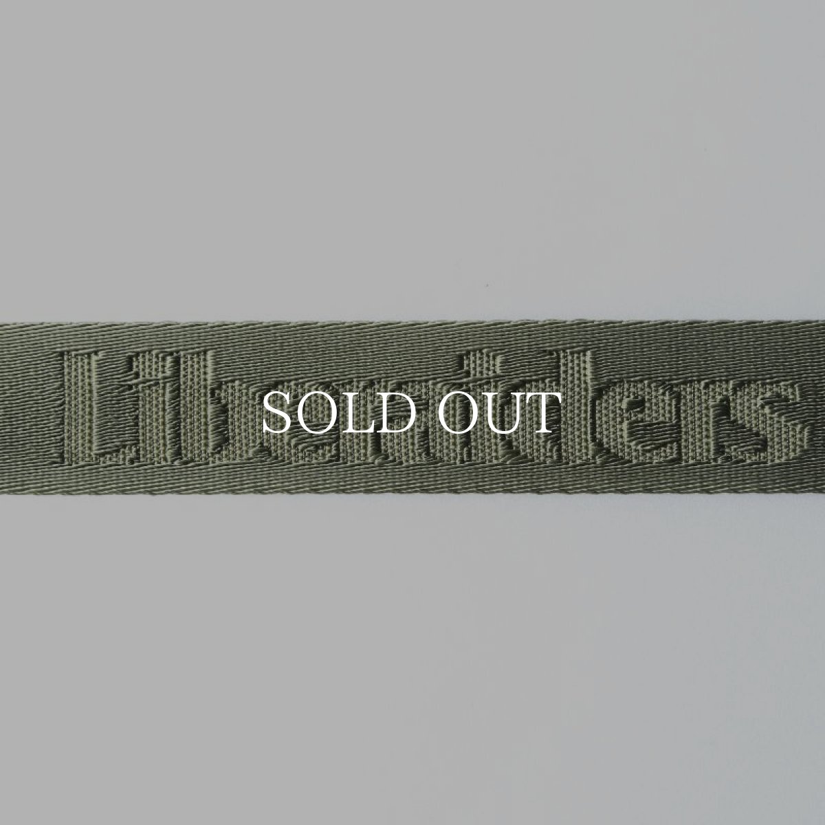 画像3: Liberaiders  OG LOGO NYLON BELT (OLIVE) (3)