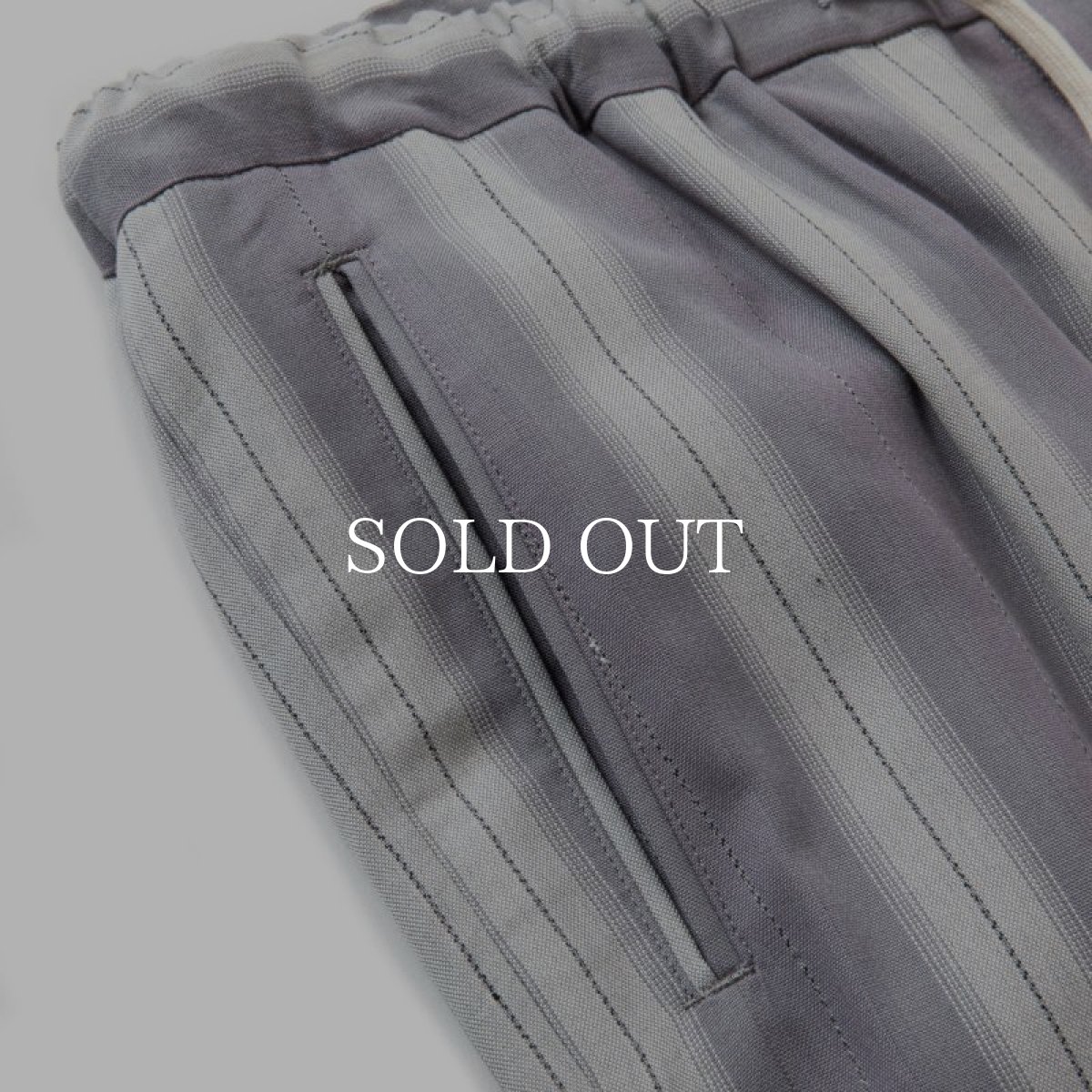 画像4: CALEE  VINTAGE TYPE OMBRE STRIPE EASY TROUSERS (4)