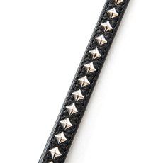 画像3: CALEE  STUDS LEATHER WRIST STRAP (Black) (3)