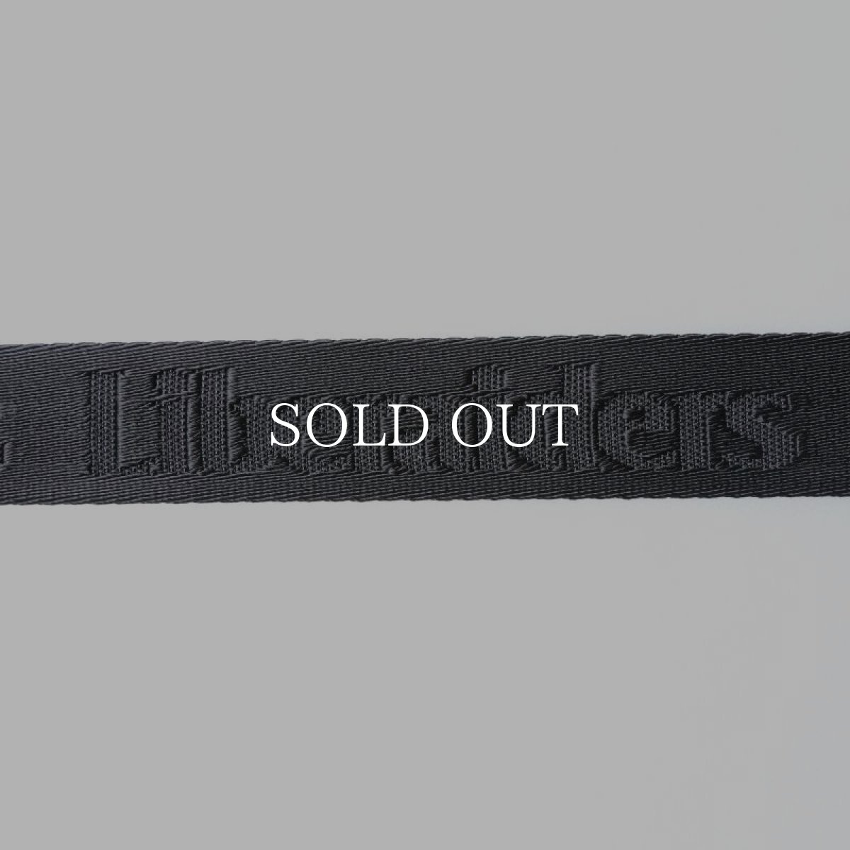画像3: Liberaiders  OG LOGO NYLON BELT (BLACK) (3)