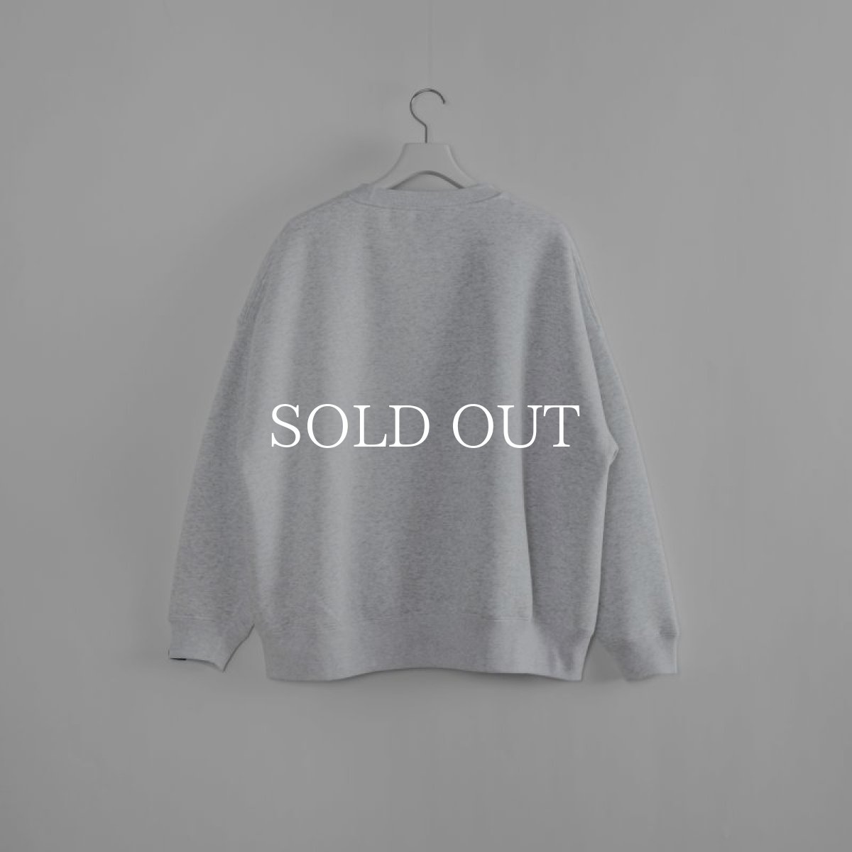 画像5: APPLEBUM  College Logo Big Crew Sweat (Ash) (5)