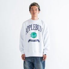 画像2: APPLEBUM  College Logo Big Crew Sweat (Ash) (2)