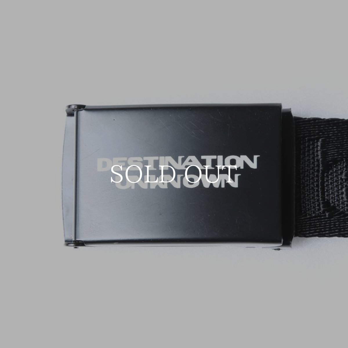 画像2: Liberaiders  OG LOGO NYLON BELT (BLACK) (2)