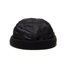 画像2: THE H.W.DOG&CO.  MA1 ROLLCAP (BLACK) (2)